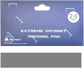 Thermalright シリコンサーマルパッド、冷却ラジエーターフィン、120x20x2mm 両面放熱シリコーンパッド、熱伝導性12.8 W/mk、軟らか材質、SSD CPU GPU LED ICチップセット冷却用 (2mm)