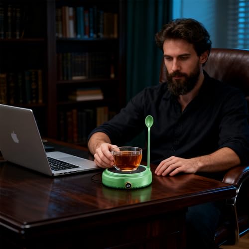 Calentador de taza de café para evitar que se enfríe tu leche 4