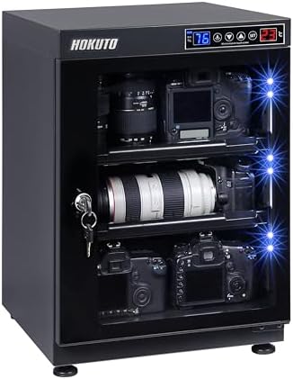 Amazon | HOKUTO 防湿庫 ドライボックス HP-68EX HPシリーズ68L LED 
