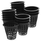 Tasses en maille pour la culture hydroponique - matériaux en plastique préférés, panier de plantation est, et pour une utilisation de plantation à domicile, pots de pépinière