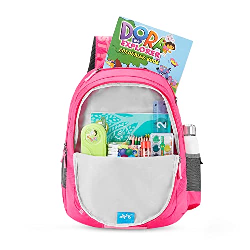 Skybags Riddle Casual Backpack with Raincover, Pink, One Size, Asian