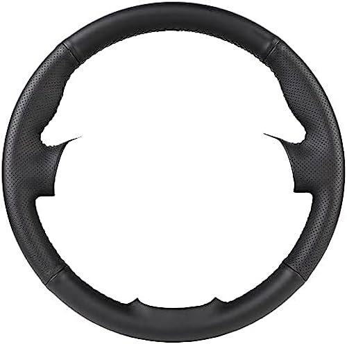 Coprivolante per auto in pelle nera, per Skoda per...