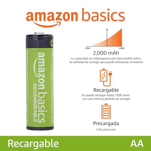Pilas doble A recargables con cargador 9 Imagen adicional