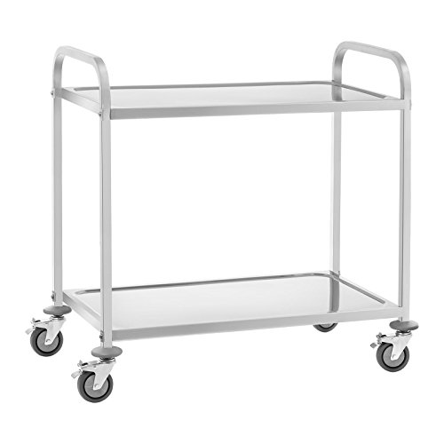 Carro Acero Inoxidable Ruedas con DESCUENTAZO!! | Cubos de basura