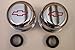 PRC 4870 X 2 bowtie Valve Cover Breather package