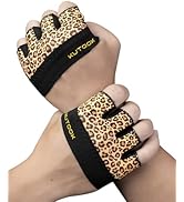 KUTOOK Mini Fitnesshandschuhe Herren/Damen 3mm XRD Gepolstert rutschfeste Halb Handschuhe für Gym...