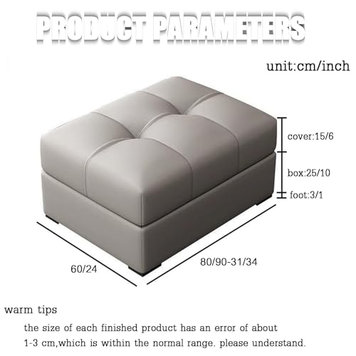Banc de rangement bleu 80 cm pour optimiser les petits espaces - 2