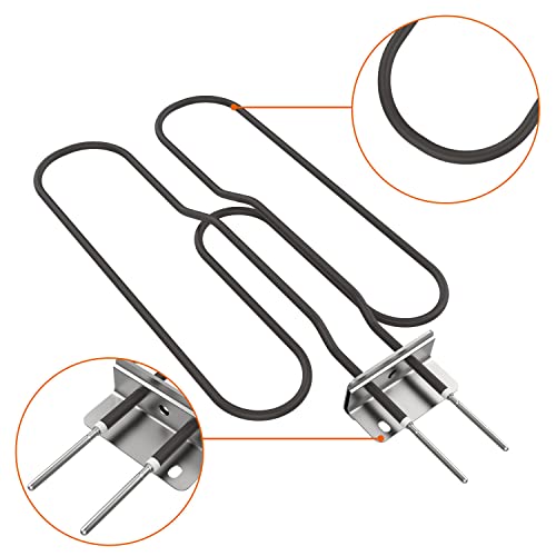 Image of Grill Heating Element for Weber Q140 Q1400 Series Grills, Replacement Part for Weber 80342 80343 65620 Electric Heating Element