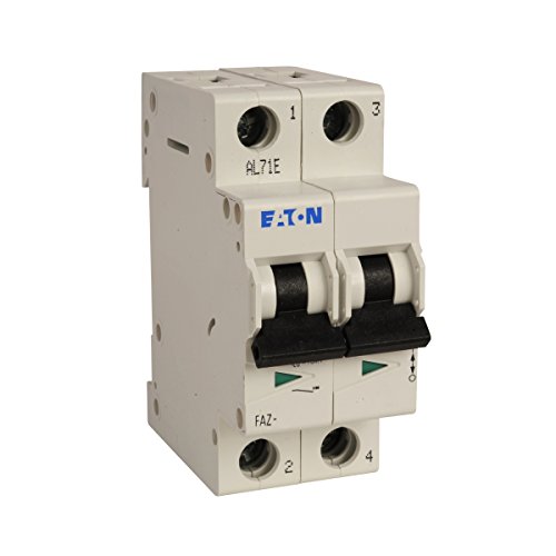 Eaton FAZ-C15/2-NA 15A, 2P, 277/480V, 48VDC, 10 kAIC, C-Curve, UL 489