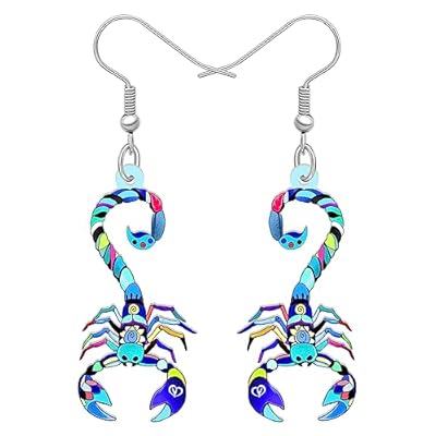 YAYAKO Acrílico Constelaciones del Zodiaco Pendientes Joyería Escorpión Pendientes Colgantes Anime Regalos para Mujer Niña Cumpleaños Charms (Escorpio Oct-23/Nov-23) | Ya disponible en tu tienda friki favorita! En mundofriki.es! YAYAKO Acrílico Constelaciones del Zodiaco Pendientes Joyería Escorpión Pendientes Colgantes Anime Regalos para Mujer Niña Cumpleaños Charms (Escorpio Oct-23/Nov-23) | Ya disponible en tu tienda friki favorita! En mundofriki.es!