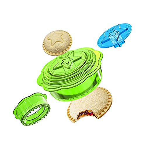 Sandwich Cutter und Sealer für Kinder, Star Shape Decruster Sandwich Maker, Schneiden und Versiegeln, Ideal für Jungen und Mädchen Lunchbox und