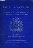  CATALOGUE DE VENTES AUX ENCHERES - TABLEAUX MODERNES ECOLES BRETONNES PONT AVEN MARINES TABLEAUX ANCIENS - BREST HOTEL DES VENTES MOBILIERES DIMANCHE 17 DECEMBRE 1978 A 15H.