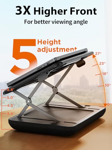 Saiji GX6 Eye Level Lap Desk, Laptop Stand thumb #2