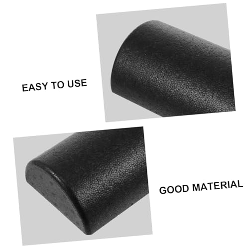 High-Density Foam Yoga Roller Black Multi-Functional Exercise Roller for Muscle Balance Flexibility Deep Tissue Massage for Back Neck Shoulders Legs Fitness and Rehab miniatura 4