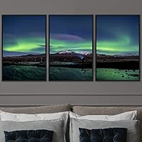 3 Piece Framed Canvas Wall Art Dayspring Canvas Prints Home Artwork Decoration for Living Room,Bedroom - 16