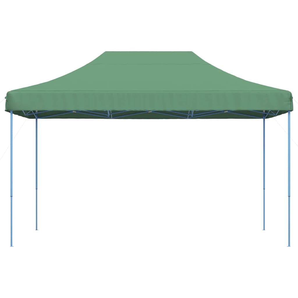vidaXL Tienda de Fiesta Plegable Pop-Up Verde 440x292x315 cm