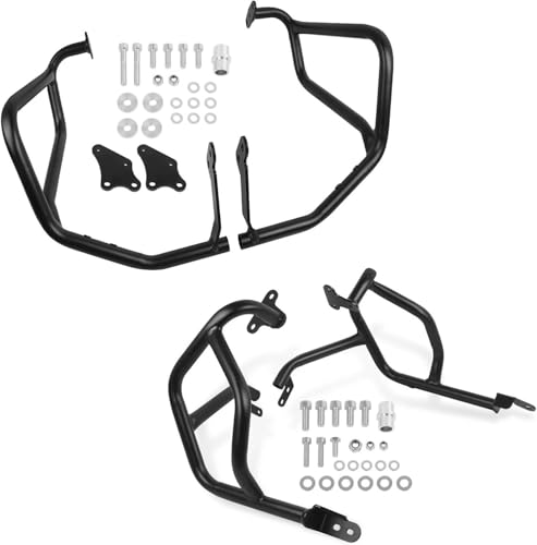 クラッシュバーバイク XL750用オートバイクラッシュバーXL 750用のトランスアルプ2023-2025用ハイウェイクラッシュバー用のエンジン用用のタンク用(Full set)