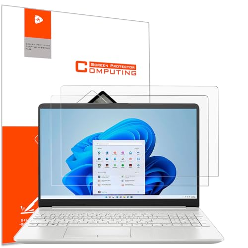 2 Pack 15.6 inch Anti Glare Screen Protector for HP 15.6