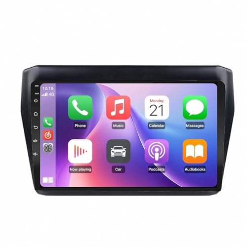 Radio de coche con pantalla táctil HD y Carplay para actualizar tu Suzuki Swift 5