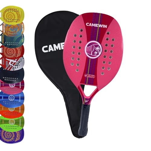 Raquete de Beach Tennis Carbon Professional com Capa