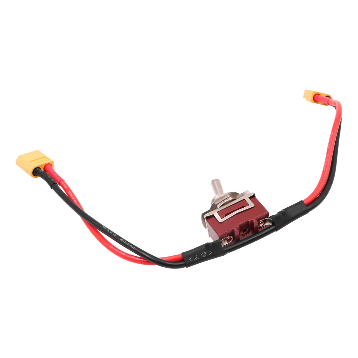 12 V 24 V hoge stroom borstel motor batterij schakelaar met mannelijke vrouwelijke xt60 plug 12awg vier voet verlengkabel aan/uit voor RC kunstaas vissersboot