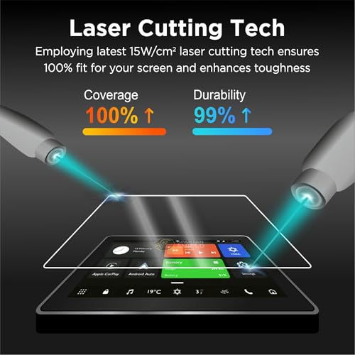Image of Spartan Shield MATTE SCREEN GUARD For MG WINDSOR EV 2026 [2024 - Running] || EXCITE || 10.1 INCH INFOTAINMENT PROTECTOR | Anti Scratch | Water Resistant | HD Clear | High Touch Sensitivity | Windsor 2025 Car Accessories [Not Tempered Glass] (Windsor [10 inch Info] Matte)