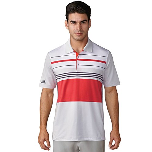 Adidas Ultimate365 Engineered Block Polo, Golf