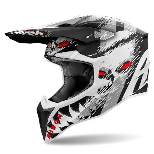 Casque AIROH WRAAAP DEMON MATT XXL intégral cross tout terrain