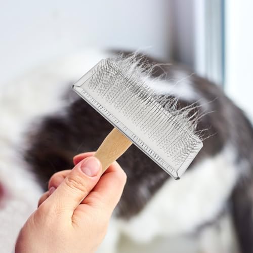 Cepillo cardador para fieltrar de hierro resistente y madera 6