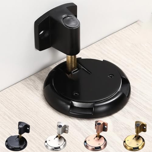 Opatiny Bodentürstopper, höhenverstellbar, 10–25 mm, Stanzen, ohne Bohren, Zinklegierung, für Zuhause und Büro