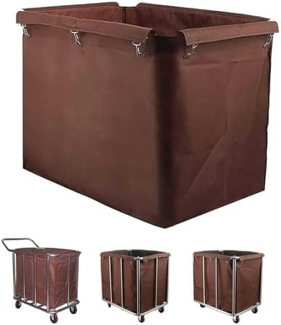 Large 400L Laundry Basket Replacement Liner Bag - Detachable Oxford Cloth for Commercial Rolling Laundry Carts, Versatile Storage Solution for Home & Business