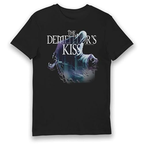 Harry Potter Dementors Kiss Adults T-Shirt - Small Black