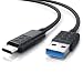 Produktbild CSL - 1m USB C Kabel USB 3.2 Gen1, Ladekabel, Datenkabel USB 3.0, USB Kabel Typ C, Kompatibel mit Samsung Galaxy S23 S22 MacBook etc.