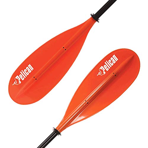 Pelican Boats - 2-Piece Heavy-Duty Aluminum Kayak Paddle - Extra Tough & Lightweight