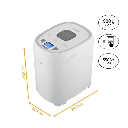 TZS First Austria multifunktionaler Brotbackautomat |13 Programme|individuelle Teigmenge |einstellbare Bräunungsgrade|Timer |Warmhaltefunktion |automatische Abschaltung |inklusive Zubehör – Bild 3