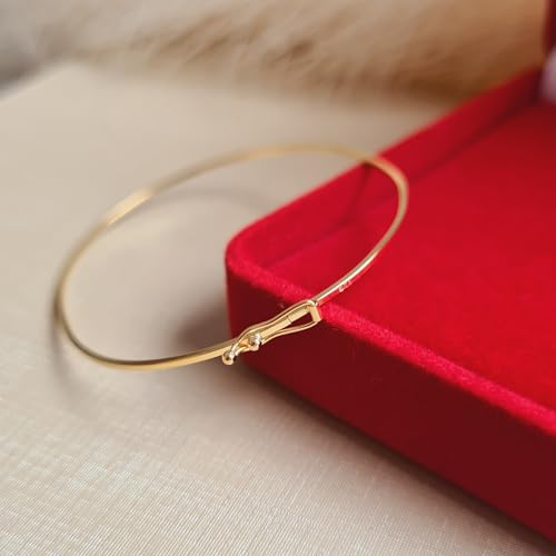 Genérico Bracelete Quadrado 18K Ouro 17cm