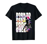 Born to play football, fußballbegeistert, Fußballhumor T-Shirt