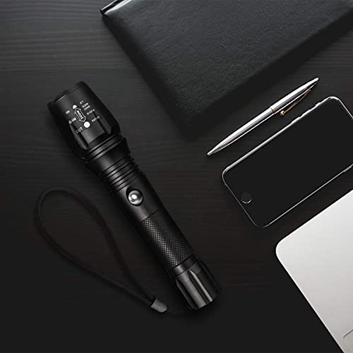 Wolfway Torcia Led Ricaricabile Super Luminose