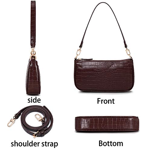 Image of lapsting Women Small Shoulder Bag Mini Purse Womens Crossbody Clutch Purses 90s Y2k Bags