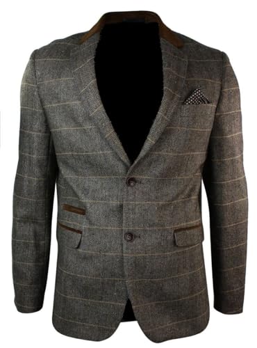 Veste à deux boutons pour homme pour masquer les imperfections de silhouette