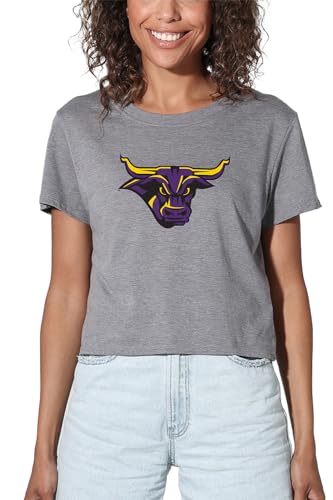 Minnesota State University Mankato Official Distressed, Athletic Heather, L