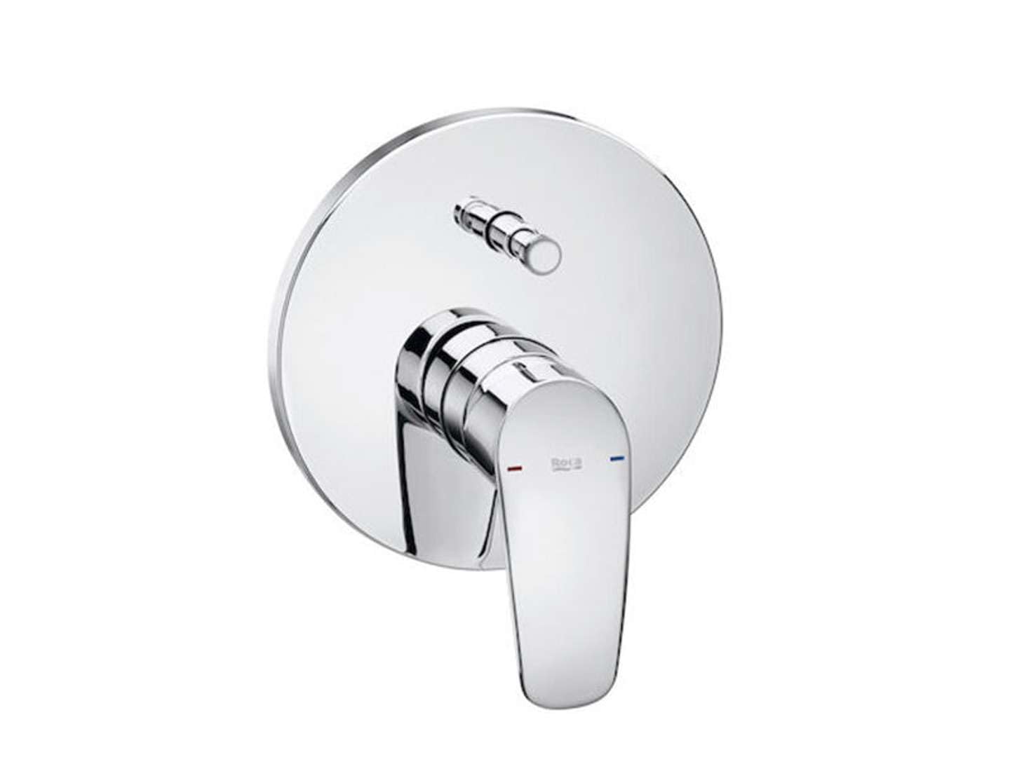 Roca,Monodin-N,Grifería monomando empotrable para baño-ducha con inversor automático,A5A0698C00