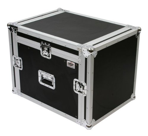 Osp Cases | Ata Road Case | 8-Space Amplifier Rack With 12-Space Mixer Slant | Mc12U-8 #TOP7