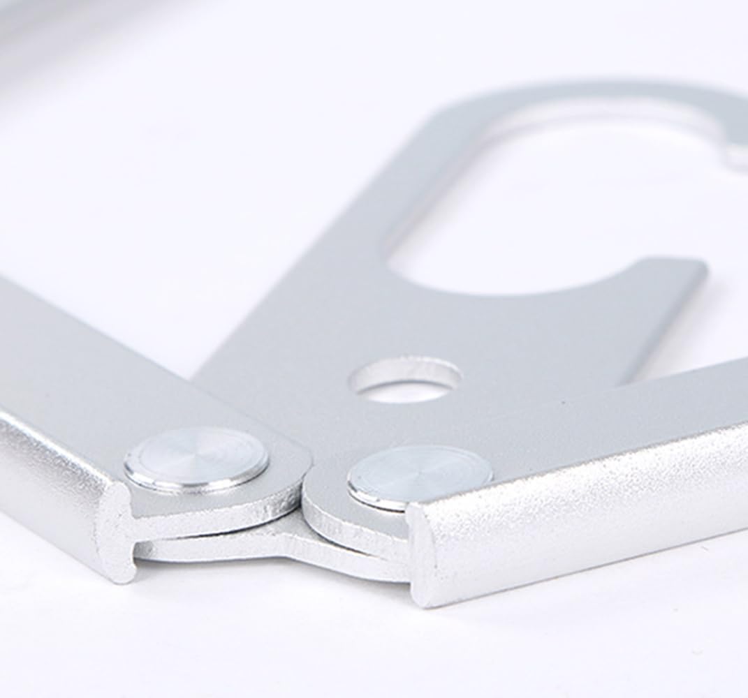 YKKJ 2 Pièces Cintres De Voyage Pliants En Alliage D'Aluminium - Porte-Vêtements Robustes Pour Sac à Dos, Camping Et Voyages