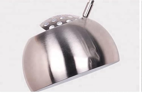 Luminária Chão Piso Arco Base Mármore Ajustável 170cm Tam. P 801s COR: Base Preto, Corpo Prata 801s-