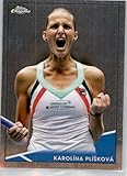 2021 Topps Chrome #55 Karolina Pliskova Official ATP Tennis Card in Raw (NM or Better) Condition