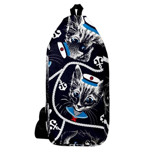 Mochila de hombro ligera y multicolor, la bolsa cruzada ideal para tus rutas de senderismo