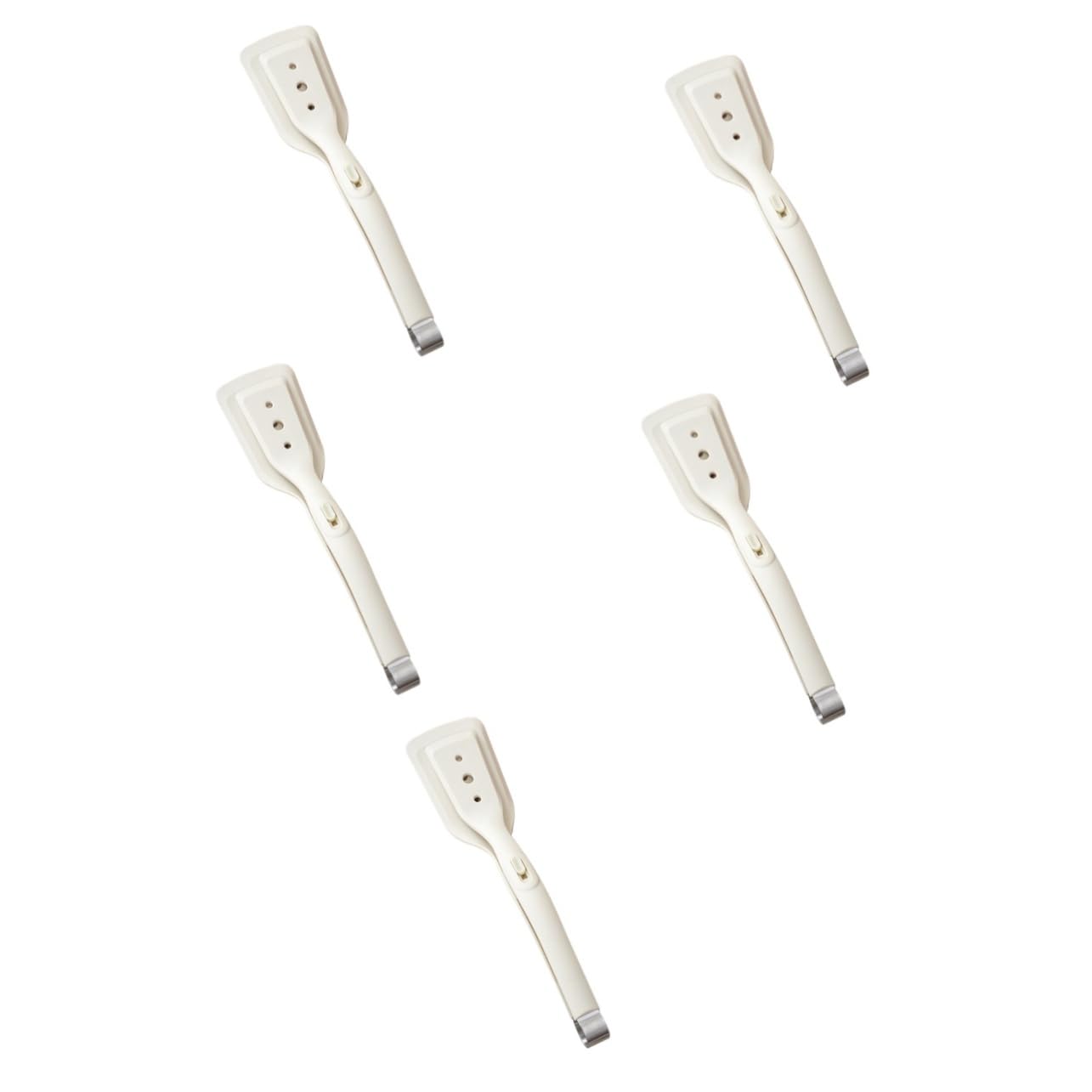 ABOOFAN Pince De Cuisine 5 Pièces Pinces à poisson en silicone truelle pince à spatule en silicone gadget de cuisine Résistance aux hautes températures spatule à frire petits outils