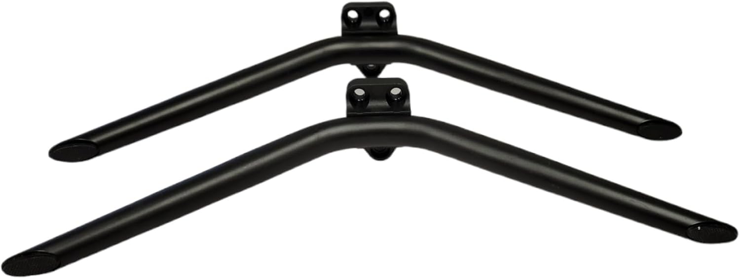 Factory Part – Legs Base Stands Compatible with Onn Roku Smart TV Models 100068378 and 100012587. Screws Included