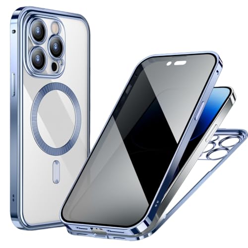 Coque iPhone 14 bleue ENILSA boucle Pop pour vidéos mains libres en voyage